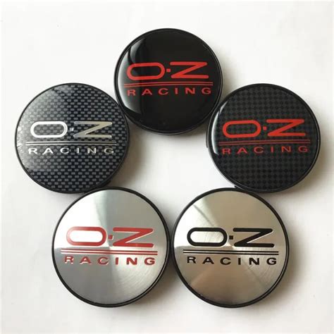 4Pcs 68Mm For OZ RACING Car Wheel Center Hub Emblem Badge Cap Covers