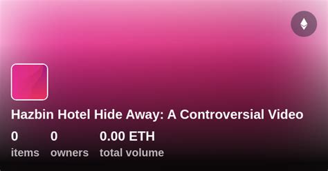 Hazbin Hotel Hide Away: A Controversial Video - Collection | OpenSea