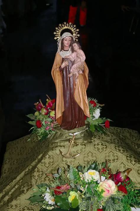 La Virgen Del Carmen Patrona De La Armada Española Socorroderocianaes