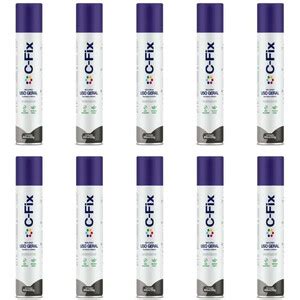 Kit 10 Tintas Spray Violeta Escuro Uso Geral 400ml C Fix Leroy Merlin