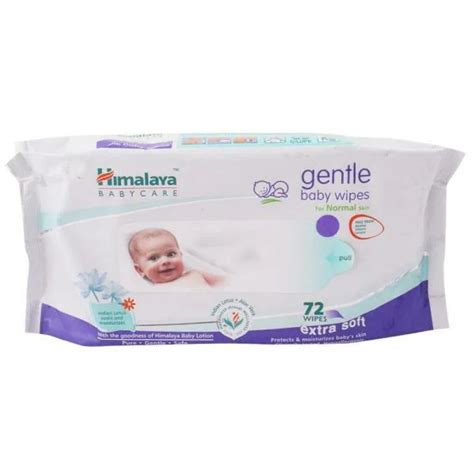 Himalaya Gentle Baby Wipes 72 pcs - JioMart