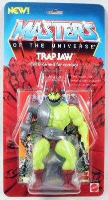 Masters Of The Universe Trap Jaw Dentos Mini Comic Version Carte