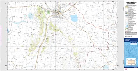 The Rock 8327-3N NSW 1:25k Topographic Map | Shop Mapworld