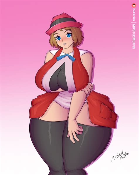 Thicc Serena Pokemon Anime By MrStudMuffin Hentai Foundry