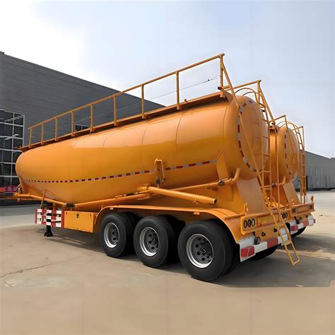 New Ton Ton V Type Bulk Cement Tank Trailer Axle Fly Ash Cement