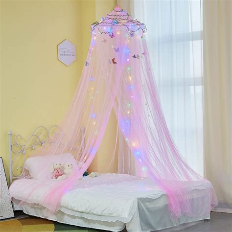 Diy Canopy Bed With Lights