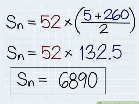 Arithmetic Sum Formula - astonishingceiyrs