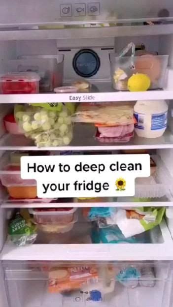 How To Deep Clean Your Fridge Artofit