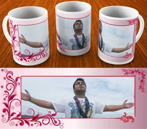 Group Photo Personalized Mug With Pink Background