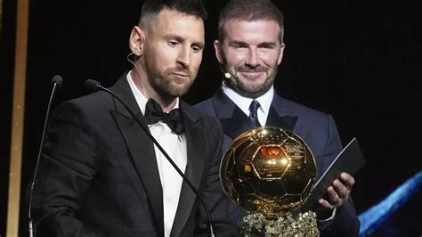 Lionel Messi gana su octavo Balón de Oro Ambas Manos