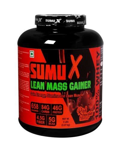 5 Kg Lean Mass Gainer At 376420 Inr In Mumbai Sumu Healthcare