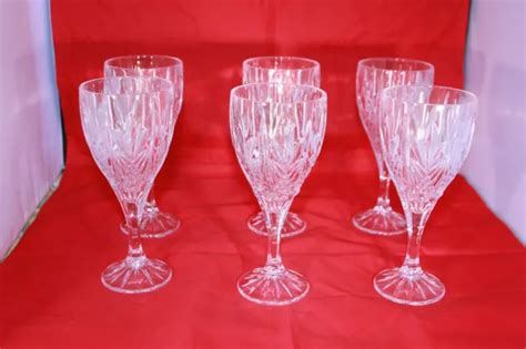 6 VERRES A Vin Anciens En Cristal EUR 60 00 PicClick DE