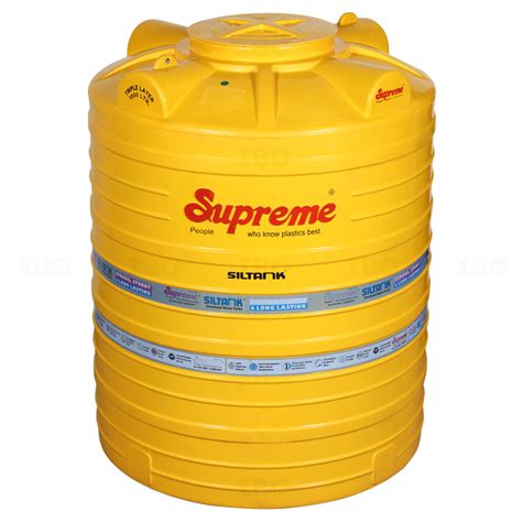 Supreme Layer Yellow L Overhead Tank At Best Price In Ghaziabad