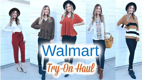 Walmart Fall Winter Try On Haul Emily Inman Youtube