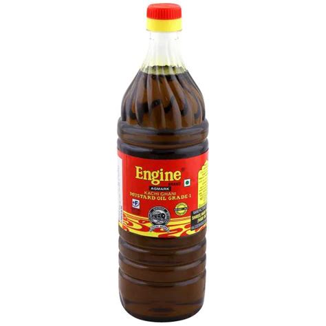 Engine Brand Kachi Ghani Mustard Oil 1 L Bottle JioMart