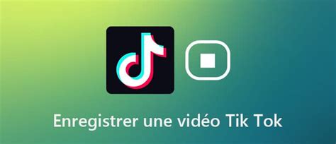 Comment Enregistrer Une Vid O Tiktok Sur Pc Mac Ou Android Iphone