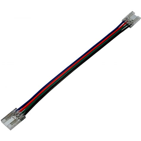 Connecteur Pour Ruban Led Cob Rgb Mm Clipx Cm Sans Soudure Byled Fr