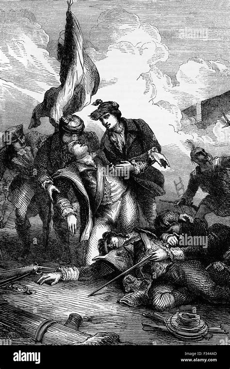 The Death Of General Richard Montgomery During The Battle Of Quebec