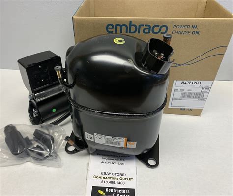 Embraco Compressor NJ2212GJ 208 230V 1 5 HP R404A India Ubuy