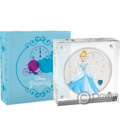 Cinderella Aschenputtel Disney Princess Gemstone Oz Silber M Nze