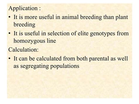 Heritability Genetic Advance Ge Interaction Ppt