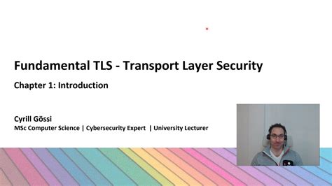 Tls Essentials Introduction And Content Of Course Youtube