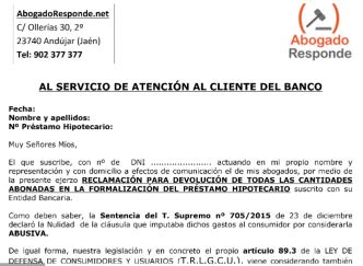 Gu A Legal Como Reclamar Los Gastos De La Hipoteca Abogado Responde