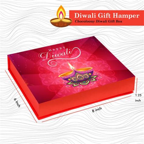 Happy Diwali Chocolate Gift Box , Diwali Gift for Everyone , Diwali ...