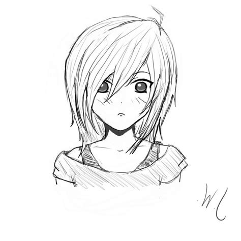 Cute Anime Girl Drawing At Getdrawings Free Download