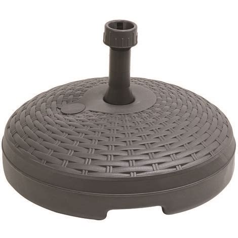 Base Per Ombrellone Rattan Rotonda