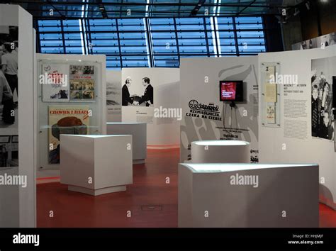 European Solidarity Centre Gdansk Poland Inside Stock Photo Alamy