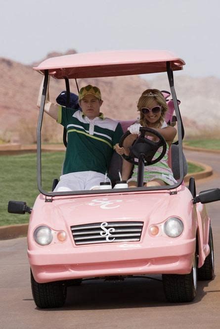 Pink Golf Cart From High School Musical 2 Picture Collage Wall Pink