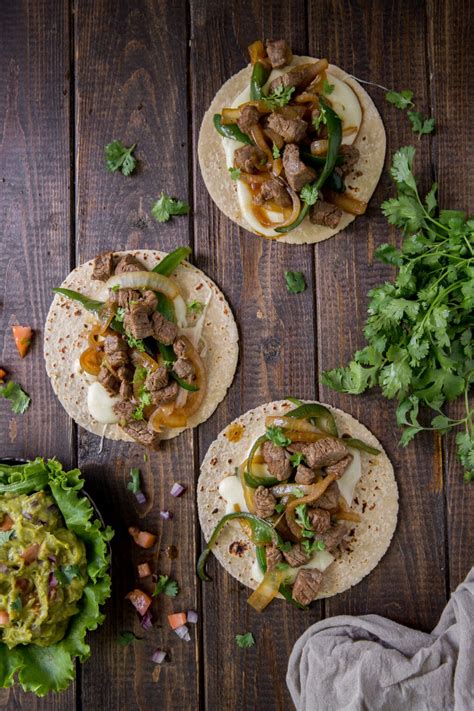 Asadero Cheese And Steak Tacos Recipe The Wanderlust Kitchen