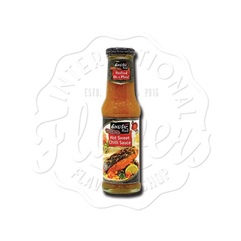Exotic Food Hot Sweet Chilli Sauce Ml Flavers International Flavours Shop