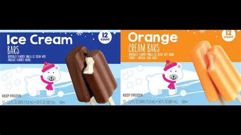 Ice cream products recalled at BI-LO stores