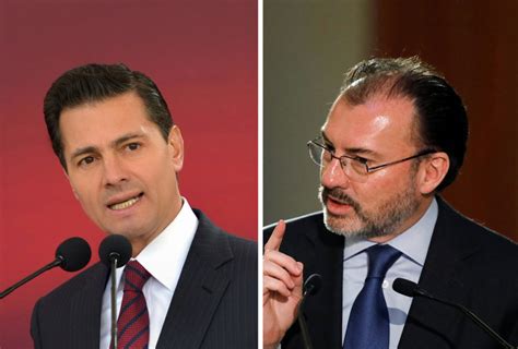 Jueza Rechaza Citar A Declarar A Peña Nieto Y Luis Videgaray Alto Nivel