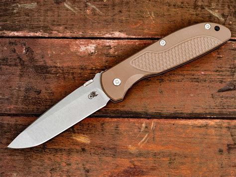 Firetac Spanto Battle Bronze Fde G Rick Hinderer Knives