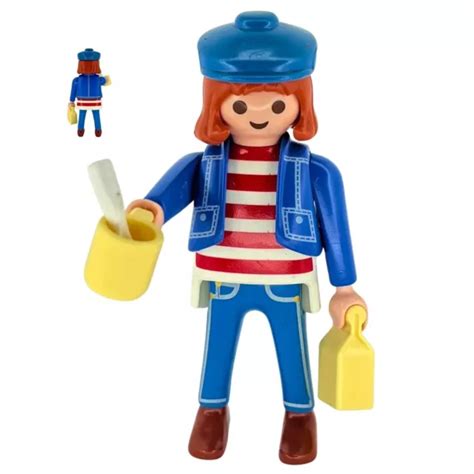 Figurine Playmobil Homme Avec Accessoires Eur Picclick Fr