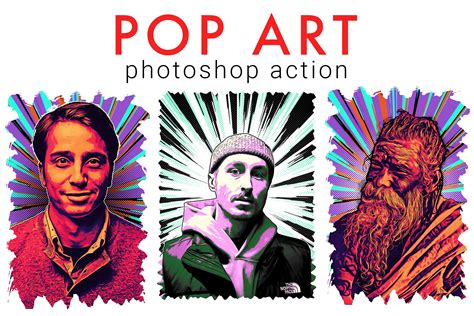 Pop Art Photoshop Action - Design Cuts