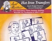 Nursery Rhymes Aunt Martha S 3275 Vintage Embroidery Hot Etsy