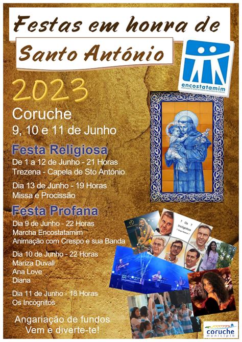 Festas em Honra de Santo António 2023 Coruche