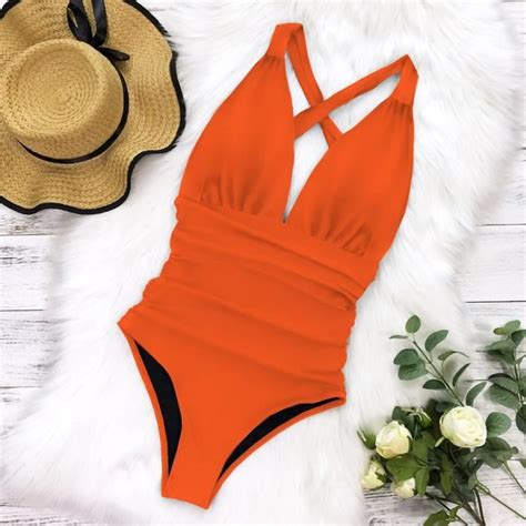 Maillot de bain Maillot de bain une pièce Sexy Push Up Monokini à