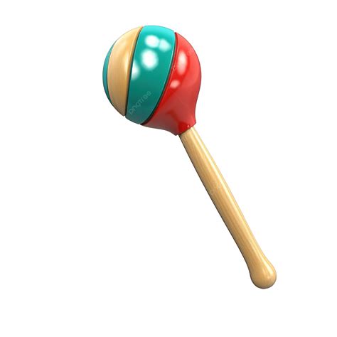 3d Maraca Object 3d Maracas Mexico Png Transparent Image And Clipart