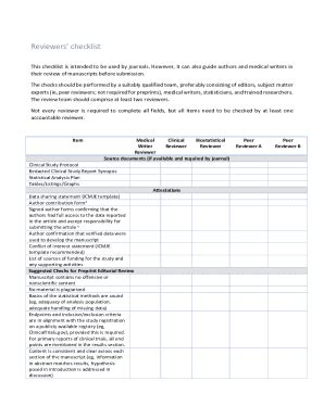 Fillable Online Using A Reporting Guideline Checklist Request PDF