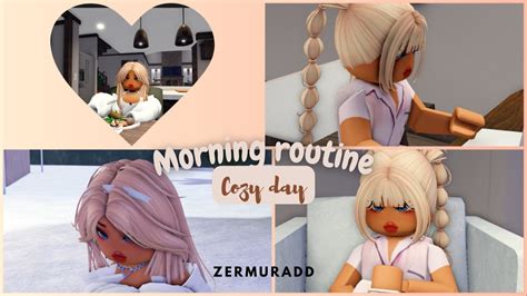 Morning Routine Berry Avenue Roblox Vlog🤍 Youtube