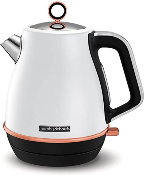 Morphy Richards Evoke Rose Gold And White Special Edition Jug Kettle