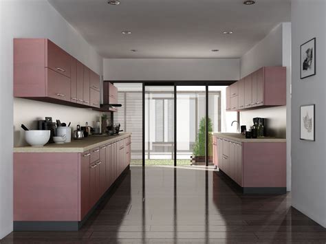 Parallel Shaped Modular Kitchen Parallel Kitchen Design Kitchen