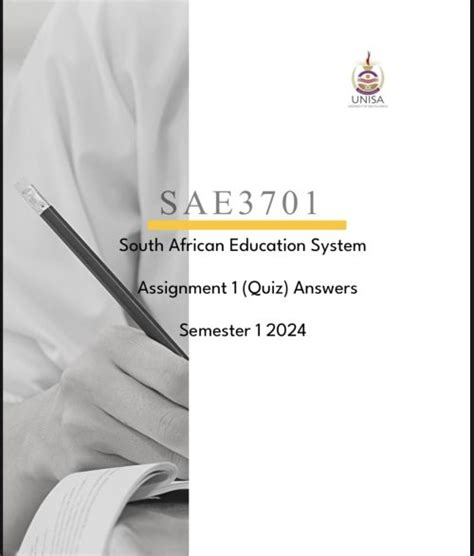 SAE3701 ASSIGNMENT 01 SOLUTIONS SEMESTER 1 2024 StudyPass