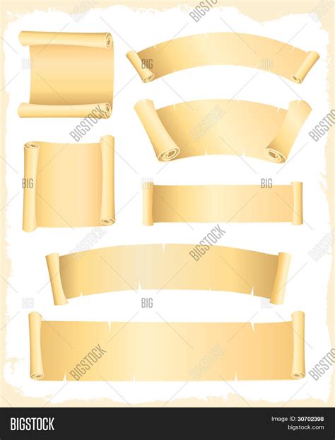 Parchment Scroll Vector & Photo (Free Trial) | Bigstock