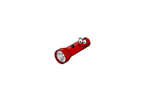 Cartoon flashlight character 11592280 Vector Art at Vecteezy